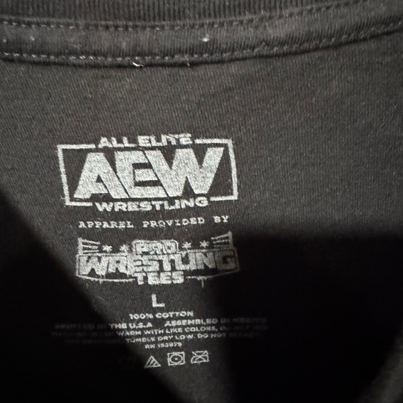 AEW Inner Circle Logo Chris Jericho Wrestling Hagar Ortiz T-Shirt - Picture 4 of 6
